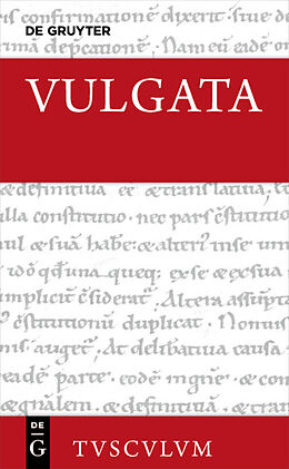 Fester Einband Biblia sacra vulgata / Psalmi - Proverbia - Ecclesiastes - Canticum canticorum - Sapientia - Iesus Sirach von 