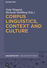E-Book (pdf) Corpus Linguistics, Context and Culture von 