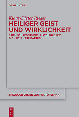 E-Book (epub) Heiliger Geist und Wirklichkeit von Klaus-Dieter Rieger