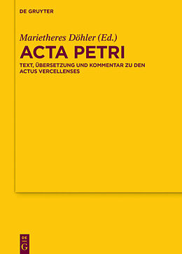 Fester Einband Acta Petri von 