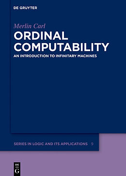 Fester Einband Ordinal Computability von Merlin Carl
