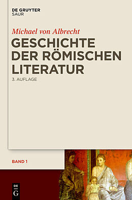 Kartonierter Einband Geschichte der römischen Literatur von Michael von Albrecht