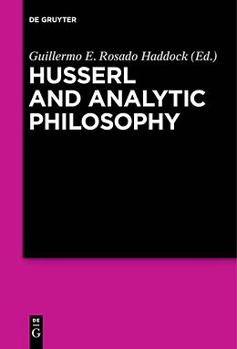 eBook (pdf) Husserl and Analytic Philosophy de 