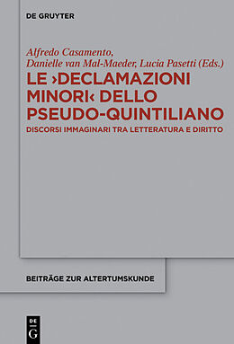 E-Book (pdf) Le >Declamazioni Minori< dello Pseudo-Quintiliano von 