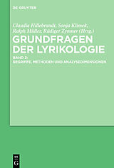 E-Book (pdf) Lyrikologie / Grundfragen der Lyrikologie 2 von 