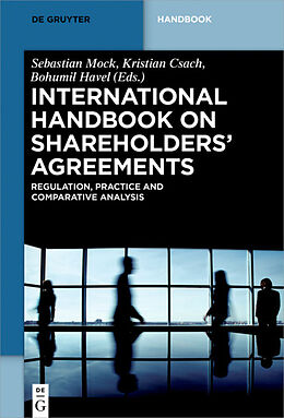Livre Relié International Handbook on Shareholders´ Agreements de 