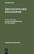 E-Book (pdf) Die Philosophie des Mittelalters von Martin Grabmann