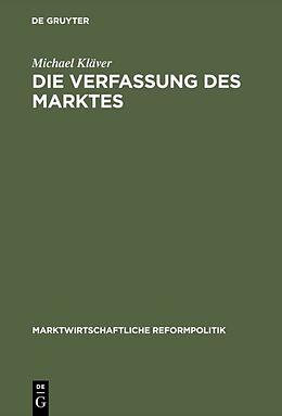E-Book (pdf) Die Verfassung des Marktes von Michael Kläver