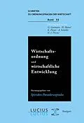 E-Book (pdf) Wirtschaftsordnung und wirtschaftliche Entwicklung von W Baer, D Bender, Th Brockmeier
