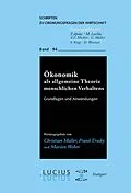 E-Book (pdf) Ökonomik als allgemeine Theorie menschlichen Verhaltens von 