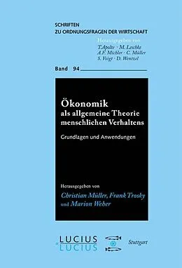 E-Book (pdf) Ökonomik als allgemeine Theorie menschlichen Verhaltens von 