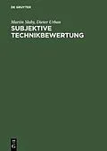 E-Book (pdf) Subjektive Technikbewertung von Martin Slaby, Dieter Urban