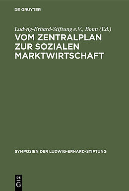 E-Book (pdf) Vom Zentralplan zur Sozialen Marktwirtschaft von 