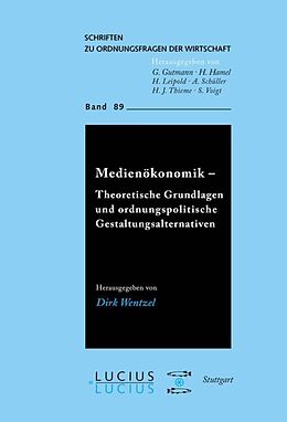 E-Book (pdf) Medienökonomik von Dirk Wentzel