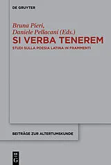 Fester Einband Si verba tenerem von 