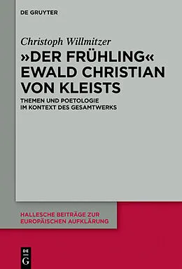 E-Book (pdf) "Der Frühling" Ewald Christian von Kleists von Christoph Willmitzer