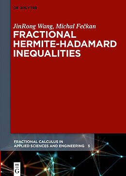 Fester Einband Fractional Hermite-Hadamard Inequalities von Michal Fe kan, Jinrong Wang