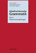 E-Book (epub) Flexionsmorphologie von Thomas Klein, Hans-Joachim Solms, Klaus-Peter Wegera