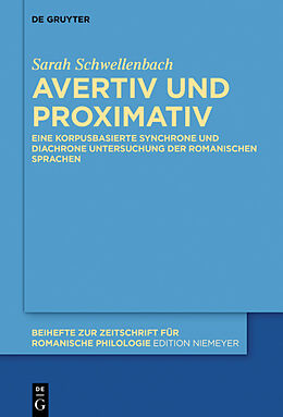 Fester Einband Avertiv und Proximativ von Sarah Schwellenbach