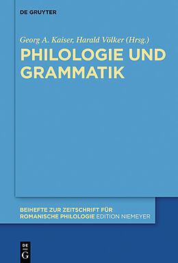 E-Book (pdf) Philologie und Grammatik von 