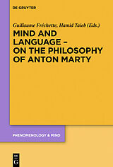 eBook (epub) Mind and Language - On the Philosophy of Anton Marty de 
