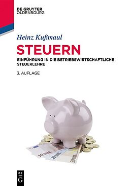 Kartonierter Einband Steuern von Heinz Kußmaul