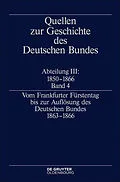 E-Book (epub) Vom Frankfurter Fürstentag bis zur Auflösung des Deutschen Bundes 18631866 von 