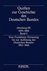 PDF Vom Frankfurter Fürstentag bis zur Auflösung des Deutschen Bundes 18631866 von 