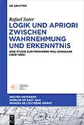 ePUB Logik und Apriori zwischen Wahrnehmung und Erkenntnis von Rafael Suter