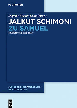 E-Book (epub) Jalkut Schimoni / Jalkut Schimoni zu Samuel von 