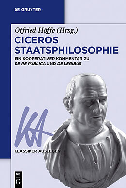 Kartonierter Einband Ciceros Staatsphilosophie von 