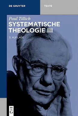 E-Book (pdf) Systematische Theologie III von Paul Tillich