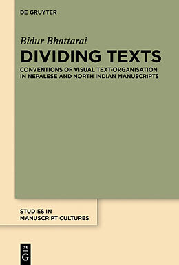 Livre Relié Dividing Texts de Bidur Bhattarai