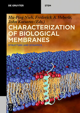 Couverture cartonnée Characterization of Biological Membranes de 
