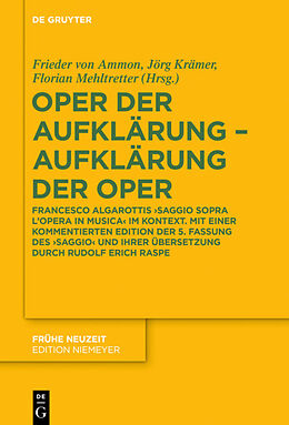 E-Book (epub) Oper der Aufklärung  Aufklärung der Oper von 