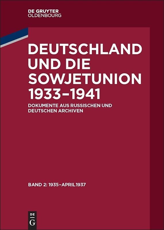 Deutschland und die Sowjetunion 19331941 / Januar 1935  April 1937