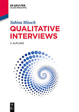 Kartonierter Einband Qualitative Interviews von Sabina Misoch
