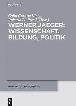 eBook (epub) Werner Jaeger  Wissenschaft, Bildung, Politik de 