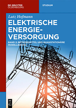 Kartonierter Einband Lutz Hofmann: Elektrische Energieversorgung / Betriebsmittel und quasistationäre Modellierung von Lutz Hofmann