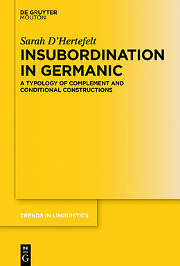 E-Book (pdf) Insubordination in Germanic von Sarah D'Hertefelt
