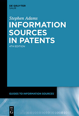 eBook (pdf) Information Sources in Patents de Stephen Adams