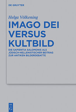 Fester Einband Imago Dei versus Kultbild von Helga Völkening