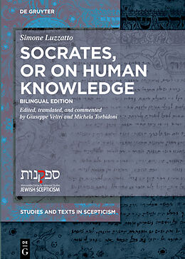 Livre Relié Socrates, or on Human Knowledge de Simone Luzzatto