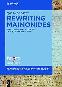 Livre Relié Rewriting Maimonides de Igor H. De Souza