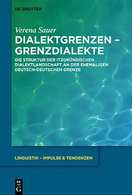 E-Book (pdf) Dialektgrenzen  Grenzdialekte von Verena Sauer