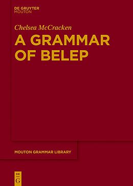 Livre Relié A Grammar of Belep de Chelsea McCracken