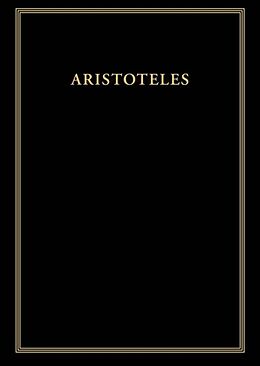 Fester Einband Aristoteles: Aristoteles Werke / Nikomachische Ethik von Aristoteles