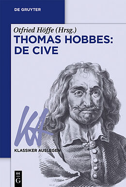 Kartonierter Einband Thomas Hobbes: De cive von 