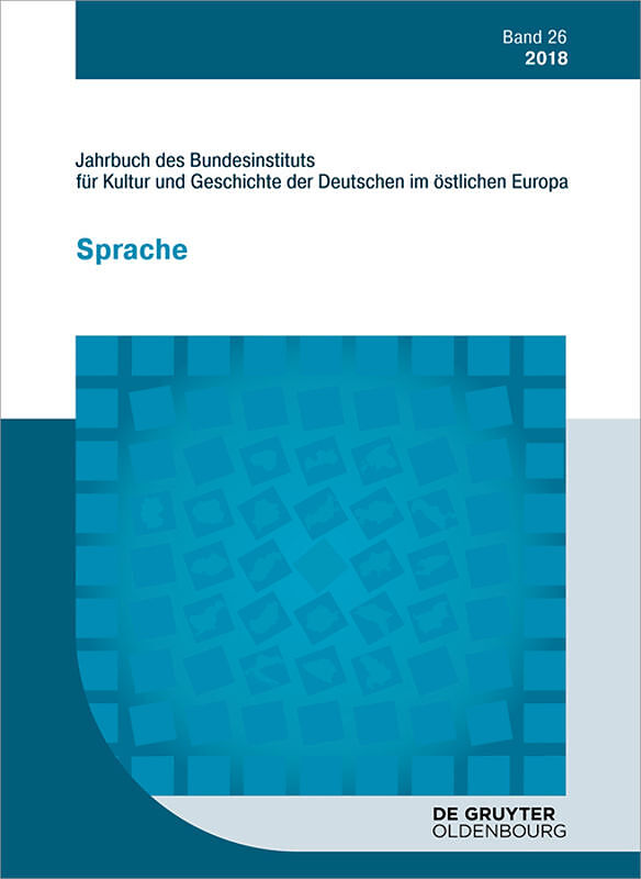 Jahrbuch des Bundesinstituts für Kultur und Geschichte der Deutschen im östlichen Europa / 2018