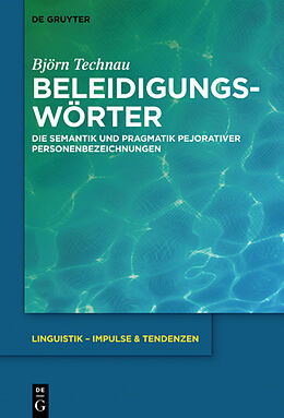 E-Book (pdf) Beleidigungswörter von Björn Technau